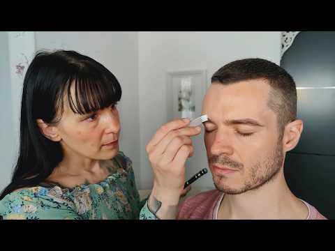 Fine Tune The Buzz Cut, Beard & Eyebrows ASMR