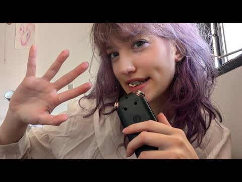 Gum chewing ASMR but I'm Purple now