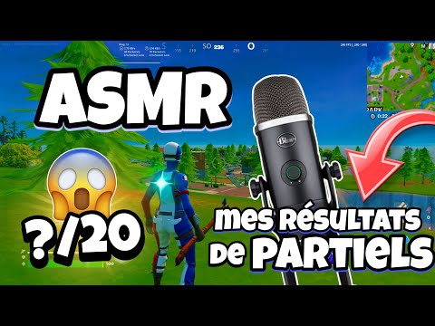 ASMR Français • MES RÉSULTATS DE PARTIELS EXAMEN 😱 (je redouble ???!!)
