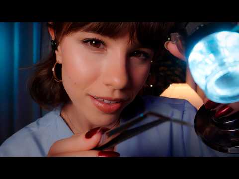ASMR Exame TOTAL de Cabeça | Check-Up Médico da Face, Couro Cabeludo e Cabelos 💤
