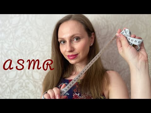 АСМР Сниму с тебя мерки📐Шепот+Неразборчивый шепот/ASMR Take measurements📐Whisper+Inaudible whisper