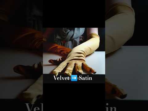 Magic  ✨ Velvet to Satin #relax #satin #velvet #asmrlikeasandbox