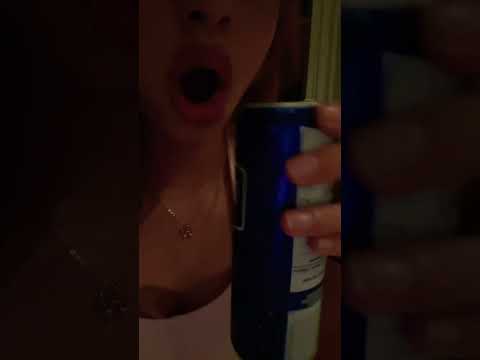 sparkling water #tingles #personalattention #tinglewithme #whisperinwhisperingsounds #makeup #relax