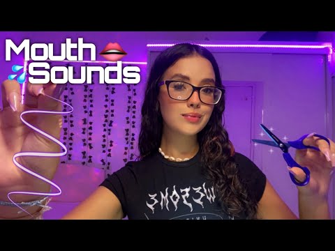 ASMR - MOUTH SOUNDS INTENSE + TIRANDO SUAS ENERGIAS NEGATIVAS ✨(asmr pulling)
