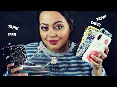 ASMR| Tapping on Cellphone Cases| iPhone X Case Collection