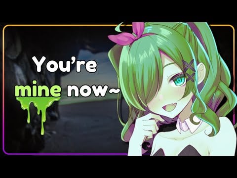 Slime girl adds you to her collection [3DIO] [possessive]