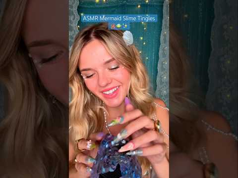 #asmr Underwater Slime 🪸🐠 #slime #asmrsounds #asmrvideo #relax #underwater #asmrslime