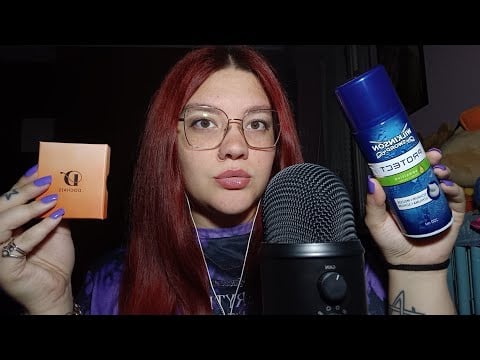 VIDEO PERSONALIZZATO PER IVAN (Shaving cream on mic, mic scratching, motivazionale) 😴💜 | ASMR ITA