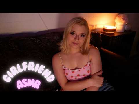 ASMR GF RP ♡ You Fell Asleep on the Couch