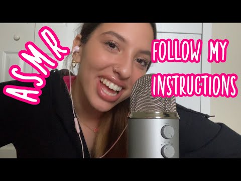 ASMR follow my instructions ⏳