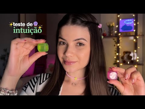 ASMR Testando A Sua Intuição 🧠