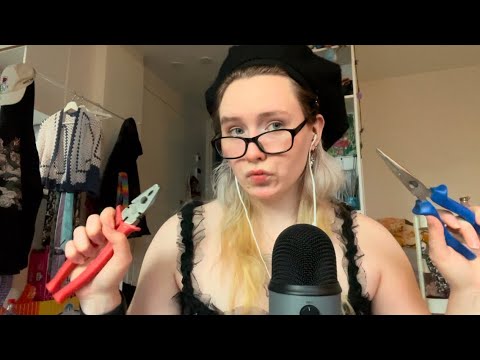 unprofessional fast piercing roleplay! passive aggressive piercer! lofi asmr! [subtitled]