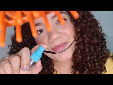 ASMR: CUIDANDO NA TRANSIÇÃO CAPILAR 💖