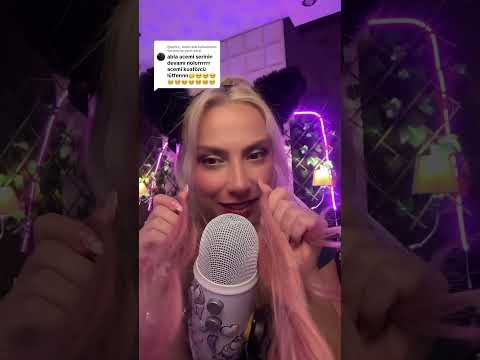 Acemi kuaför Roleplay✂️#asmr #acemi #piercing #asmrsounds #trigger #kuaför