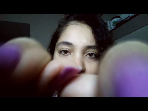 ASMR Massagem no pescoço, nuca e ombros com cremes, mãos, bolinha gelada terapêutica e conta-gotas 🌙