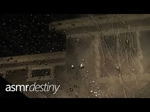 ASMR | Night rain on a car for relaxation & sleep! (4K)