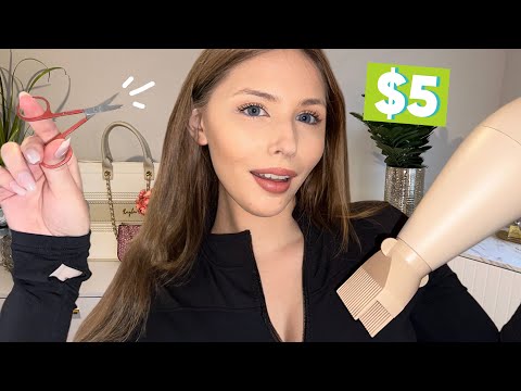 ASMR Roleplay | You Get a $5 Hair Cut 💵➡️💇‍♀️ (You Get What You Pay For)