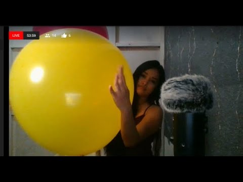 🎈𝐀𝐒𝐌𝐑 𝐁𝐀𝐋𝐋𝐎𝐎𝐍𝐒(Part 2 ) BLOW & POP Mother BALLOON on LIVESTREAM