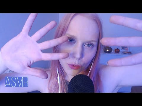 ASMR hypnotizing hand movements and mouth sounds