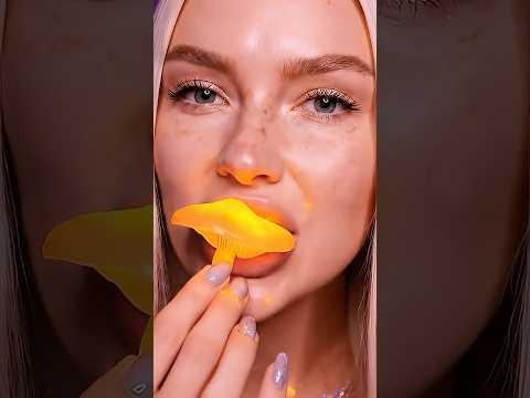 Would You Dare Bite This Glowing Mushroom? 🍄✨ ASMR