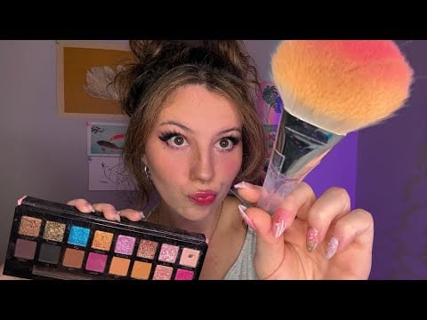 ASMR| Doing Your Full Glam MAKEOVER 🦢 (fast and aggressive)💓