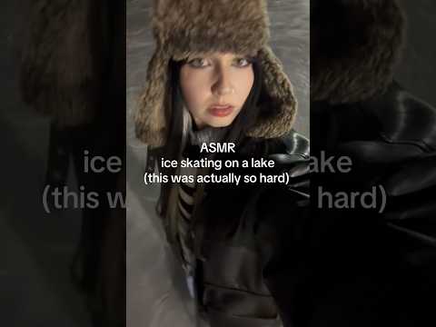 ice skating sounds are 🤌 #asmr #tingles
