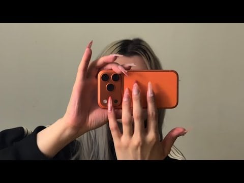 ASMR  IPhone 17 Pro Camera Tapping & Scratching to Make you Sleepy 🥱 💤 No Talking