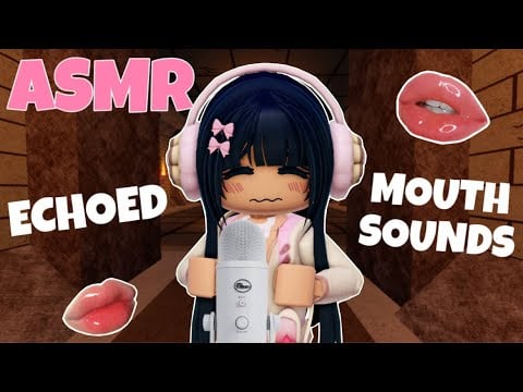 Roblox ASMR ~ INTENSE Echoed Mouth Sounds (You WILL Get Tingles! 😴) 