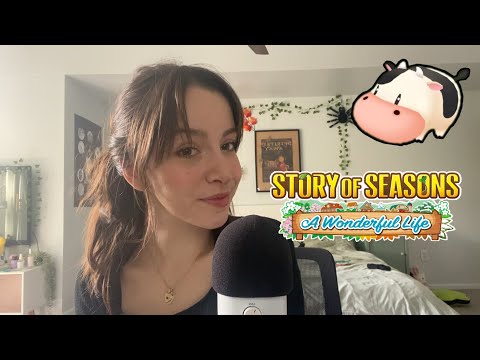 ASMR Playing Story of Seasons: A Wonderful Life 🐮