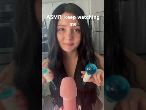 keep watching me 🤍#asmr #girlfriendasmr #eyecontact #visualasmr #whisper