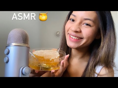 ASMR Español Comiendo Panal de Miel