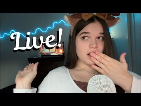 ASMR Lets Do Your FAV Triggers Live!