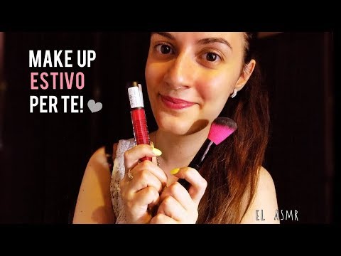 ★ASMR italiano★ MAKE UP ESTIVO per Te!♥ /Make up Artist Roleplay/