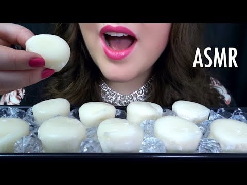 ASMR MOCHI ICE CREAM - Soft Eating Sounds