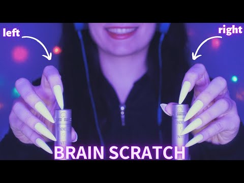 Asmr Mic Scratching - Brain Scratching | Hypnotic Asmr No Talking for Sleep with Long Nails