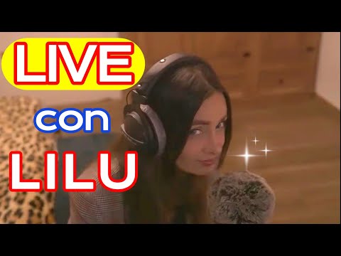 🌙 ASMR LIVE CON LILU 🍃 MI PRIMER DIRECTO/LIVE (DE PRUEBA)😊