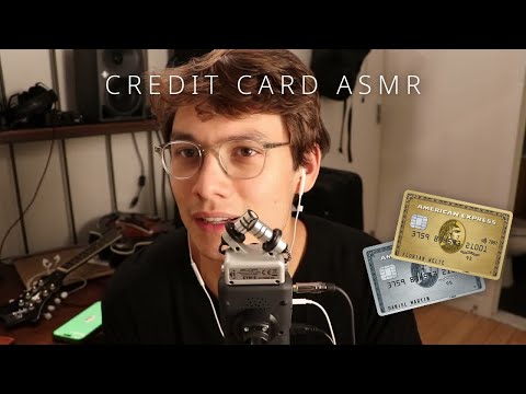 Credit Card ASMR Ramble