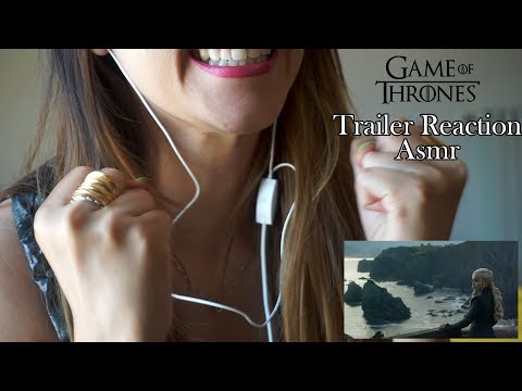 ⭐️ASMR Español⭐️❤️Reacción al tráiler de Juego De Tronos❤️Game of Thrones Season 7 Trailer Reaction