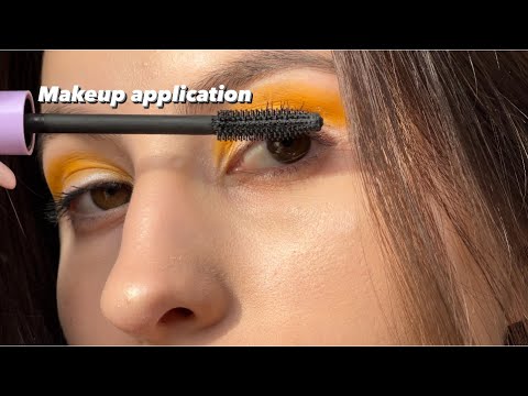 Asmr makeup application in Euphoria style  in 1 minute