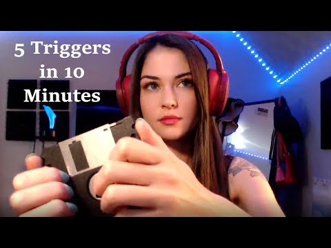 ASMR [5 Triggers in 10 Minutes] | No Talking