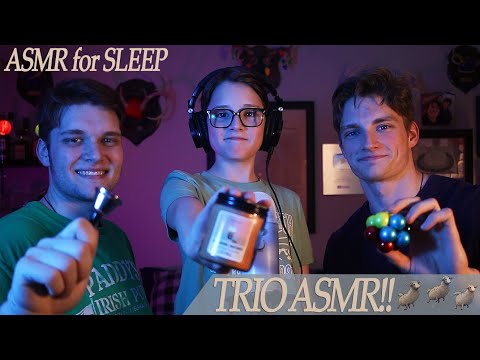 Trio ASMR - (Fall Asleep Fast)