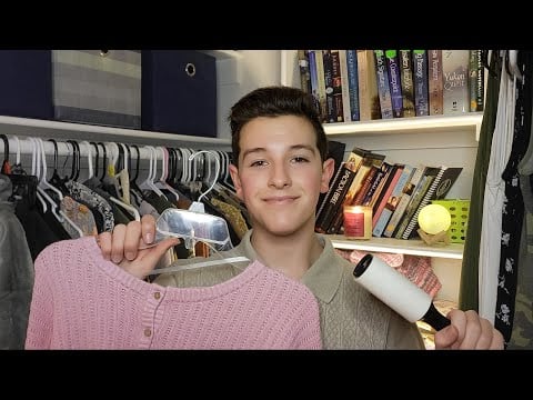 ASMR Thrift Store Employee Does Your Dress Fitting 👚👔
