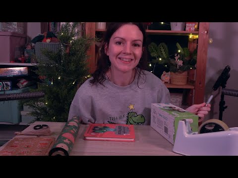 ASMR Gift Wrapping - Crinkle Triggers