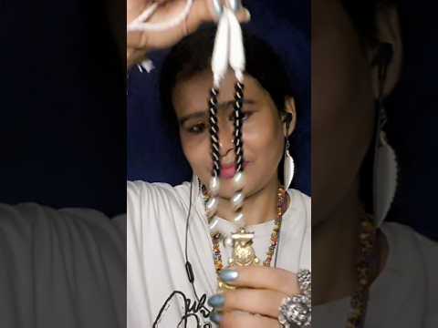 Asmr Jewelry 💎 #asmr #acmp #visualtingle #asmrghosal #asmrforsleep #relax #indianasmr #tingles