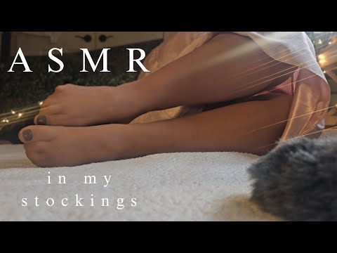 ASMR | The sounds of stockings | no talking