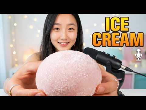 Hari Khusus Ais Krim | Ais Krim Coklat Lapisan Rendah | Ais Krim Mochi #Pengurang Stres Suara