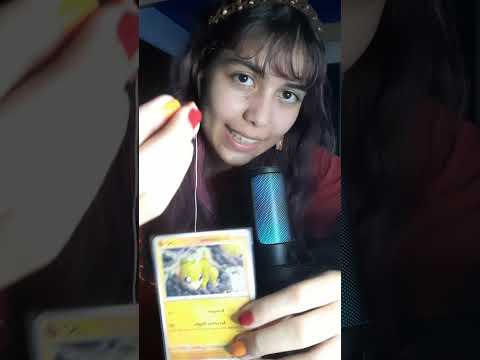 asmr- tarot de cartinhas pokemon part 2 #asmr #visualtingle #tapping #relax #pokemoncards #tarot