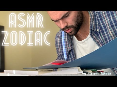 ASMR | ZODIAC Investigation 🔍 Rifling Through Files 📁