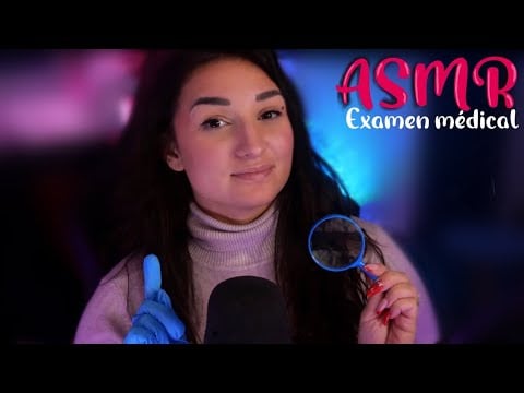 ASMR FRANÇAIS : ROLEPLAY EXAMEN ET SOIN MÉDICAL 🩺