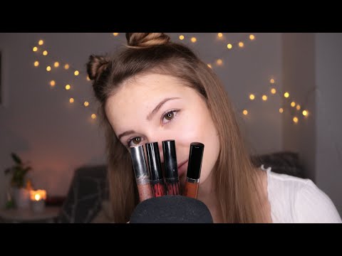 ASMR Lipstick Application | Close Up & Whispering